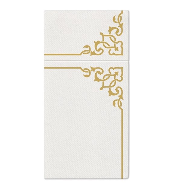 PAW Etui Serwetka Airlaid 40x40 Elegant Frame Gold (60/16/25)
