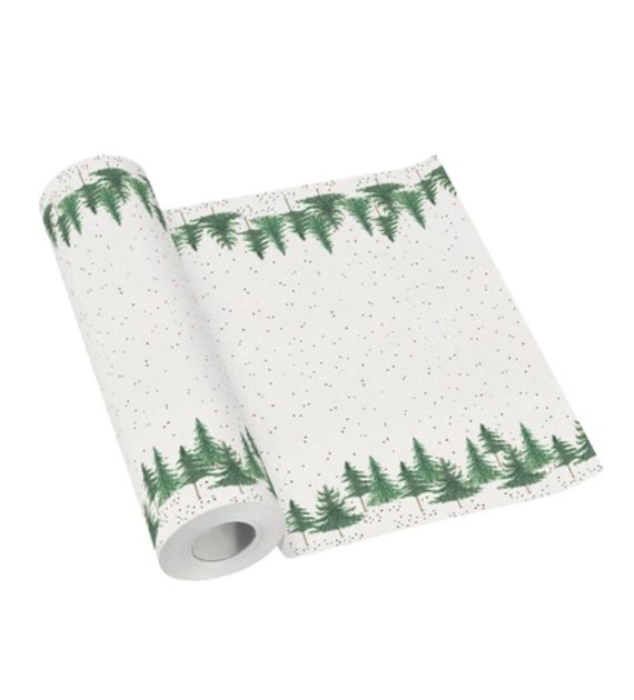 PAW Bieżnik Airlaid 40 cmx24m Świąteczny Conifer Forest (_/4/1)