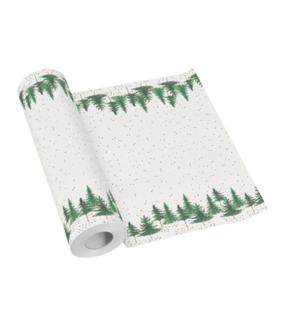 PAW Bieżnik Airlaid 40cm x 24m Świąteczny Conifer forest (_/4/1)