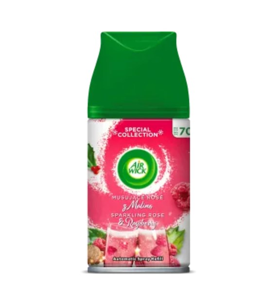 ODŚWIEŻACZ AIRWICK FR.MATIC zapas Róża z Maliną 250ml (_/6/1)