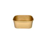 Pojemnik sałatkowy papierowy KRAFT 130x130mm 500ml (32/6/50)