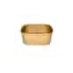 Pojemnik sałatkowy papierowy KRAFT 130x130mm 950ml (32/6/50)