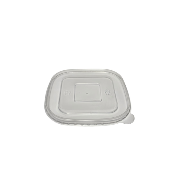 Przykrywka PP do kwadratowego pojemnika papierowego 500, 750, 950ml 130x130mm (42/6/50)