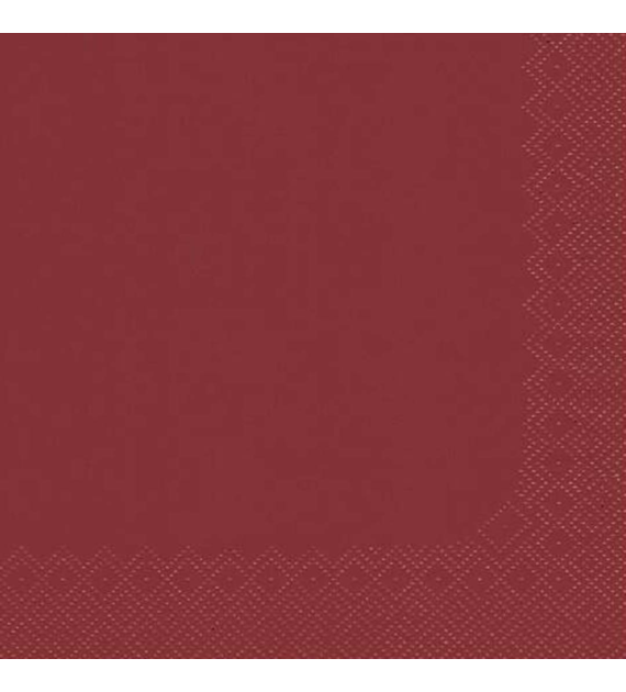 AHA serwetka 2-W 33x33 BORDO (30/8/250)