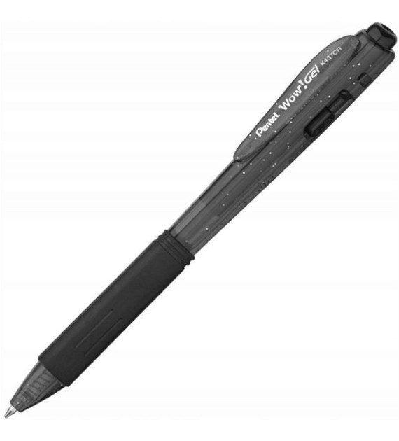 Długopis żelowy czarny