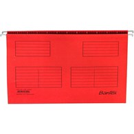 Teczka zawieszana na dokumenty A4 czerwona