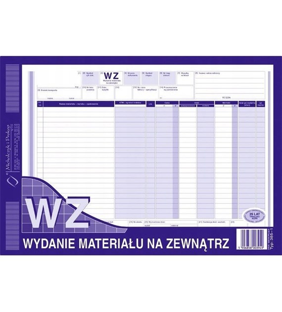 WYDANIE ZEWNĘTRZNE A4