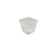 (REUSE) FINGERFOOD Pojemnik SPACE2 transparentny 120ml PS (108/15/24) Nowa