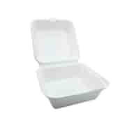 (EKO) Love Nature menubox z trzciny cukrowej HAMBURGER 175x175 (40/4/50)