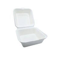 (EKO) Love Nature menubox z trzciny cukrowej HAMBURGER 175x175 (40/4/50)