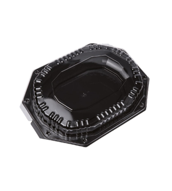 Półmisek cateringowy 335x250x38mm CZARNY rPET 1500ml (24/110/1)