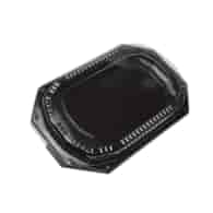 Półmisek cateringowy 430x280x32mm CZARNY rPET 2500ml (16/104/1)