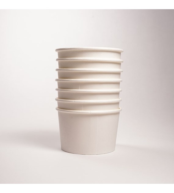 MISKA PAPIEROWA BIAŁA 130ml (_/40/25)