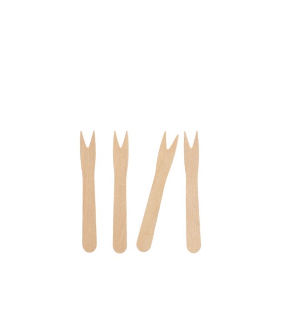 PURE Widelczyk drewniany do frytek w pudełku (390/6/1000)