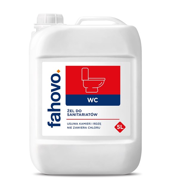 FAHOVO WC żel do sanitariatów 5L pH~1 (128/_/1)