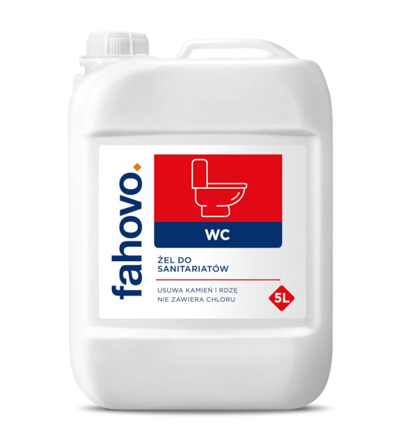 FAHOVO WC żel do sanitariatów 5L pH~1 (128/_/1)