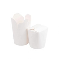 (EKO) Love Nature kebab food box 1000ml BIAŁY (12/10/50)
