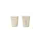 (EKO) Love Nature kubek papierowy 0% PLASTIC 150ml AUTOMAT (48/20/50)