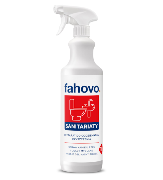 FAHOVO SANITARIATY preparat do codziennego czyszczenia 1L pH~2,5 (45/12/1)