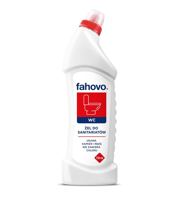 FAHOVO WC żel do sanitariatów 750ml pH~1 (40/18/1)