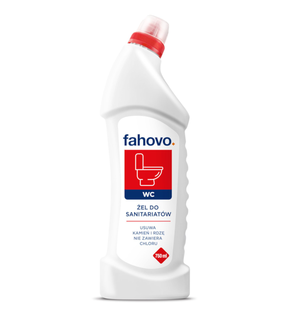 FAHOVO WC żel do sanitariatów 750ml pH~1 (40/18/1)