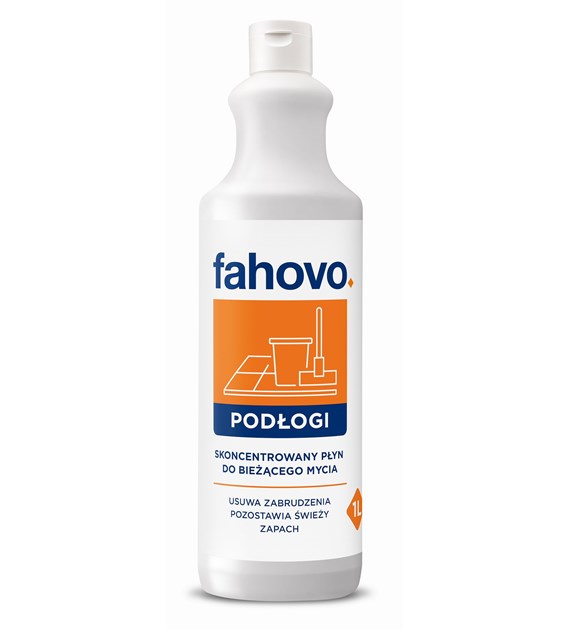 FAHOVO PODŁOGI skoncentrowany płyn do bieżącego mycia 1L pH~7 (45/12/1)