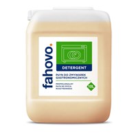 FAHOVO DETERGENT płyn do zmywarek gastronomicznych 10L pH~13 (80/1/1)