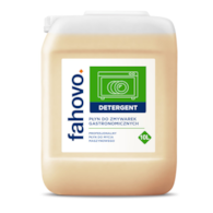 FAHOVO DETERGENT płyn do zmywarek gastronomicznych 10L pH~13 (80/1/1)