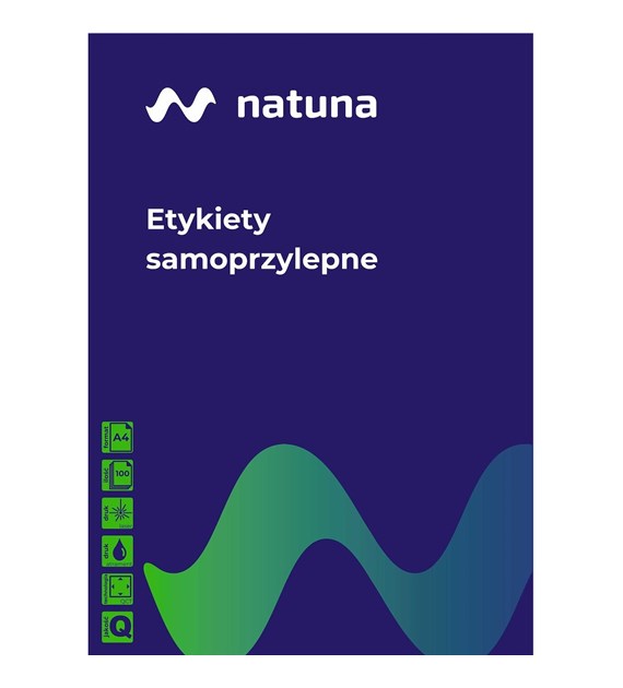 NATUNA ETYKIETA SAMOP. 70x42,3 21szt, 100 arkuszy