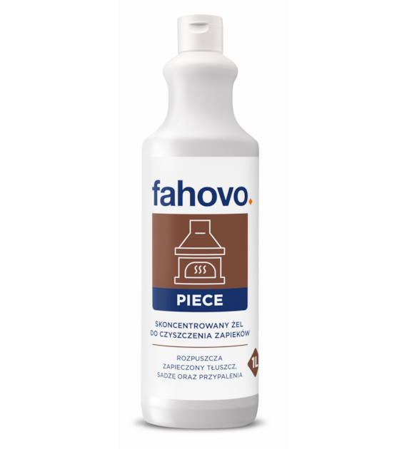 FAHOVO PIECE skoncentrowany żel do czyszczenia zapieków 1L pH~14 (45/12/1)