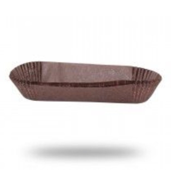 Papilotki owalne brązowe 5OV 105x40x25mm (1000szt)