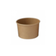 Miseczka PAP/PE do lodów 270ml kraft FI 96mm (_/20/50)