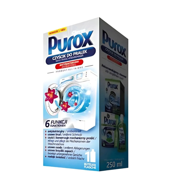 PUROX Płyn do czyszczenia pralki antybakteryjny (_/8/1)