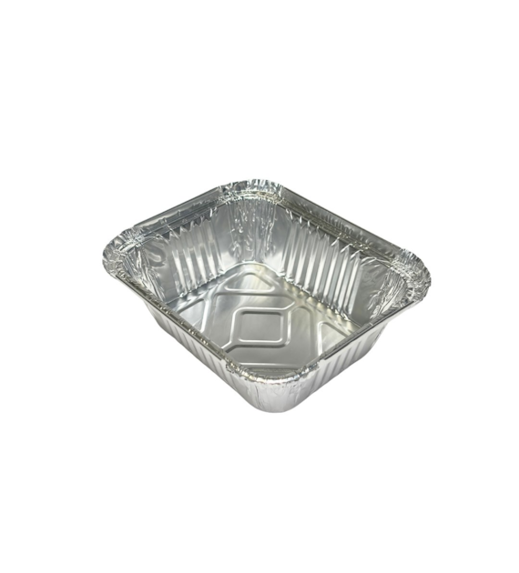 Foremka aluminiowa prostokątna do zamykania 470ml R-46 (/16/100)