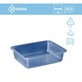 (REUSE) Pojemnik żebrowany W1/622R 227x178x60 1750ml TRANSPARENTNY (16/1/320)