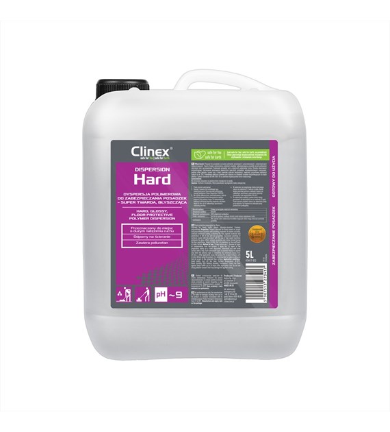 CLINEX DISPERSION HARD Dyspersja polimerowa do zabezpieczania posadzek - super trwała błyszcząca 5L (96/1/1)