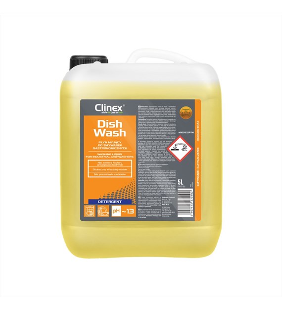 CLINEX DISHWASH Płyn myjący do zmywarek gastronomicznych 5L (96/1/1)