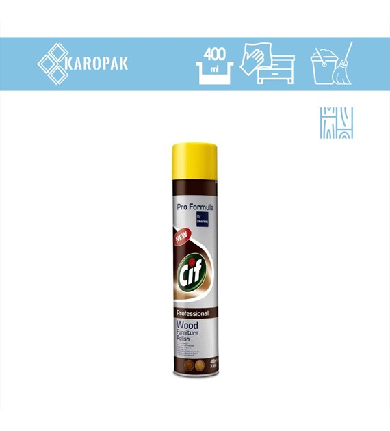 CIF Wood Furniture Polish Brązowy 400ml (_/12/1)