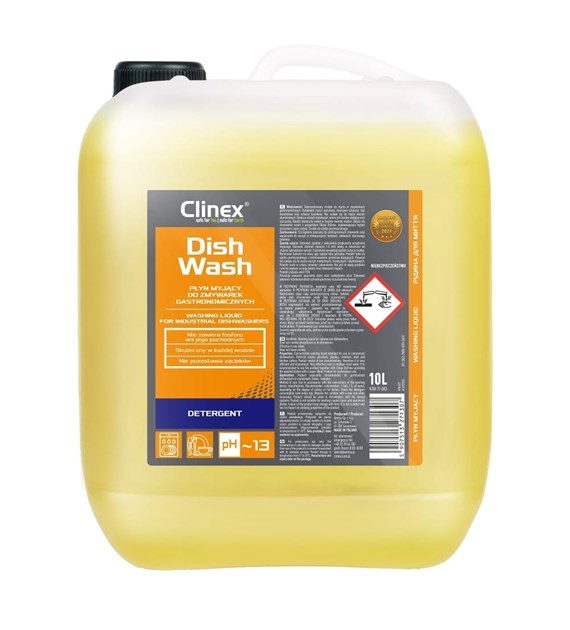 CLINEX DISHWASH Płyn myjący do zmywarek gastronomicznych 10L (40/1/1)