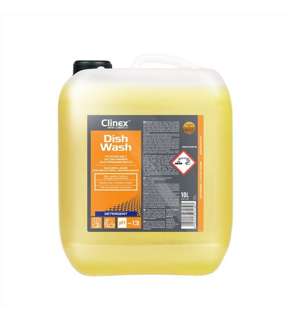 CLINEX DISHWASH Płyn myjący do zmywarek gastronomicznych 10L (40/1/1)