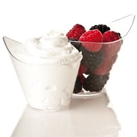 FINGERFOOD KUBEK GOCCIA  TRANSPARENTNY 120ml (50SZT)