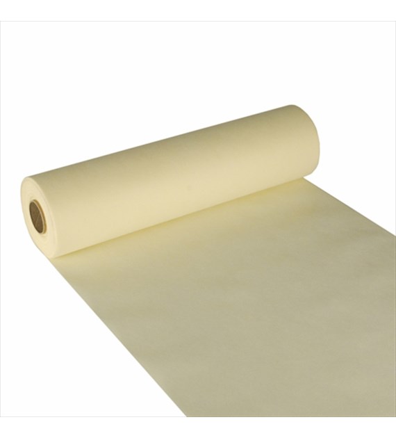 BIEŻNIK W ROLCE 24m/40cm SOFT SELECTION Z WŁÓKNINY KREMOWY (_/4/1)