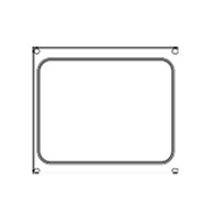 MATRYCA, RAMKA DO URZĄDZEŃ AG02 227x178 NIEDZIELONA