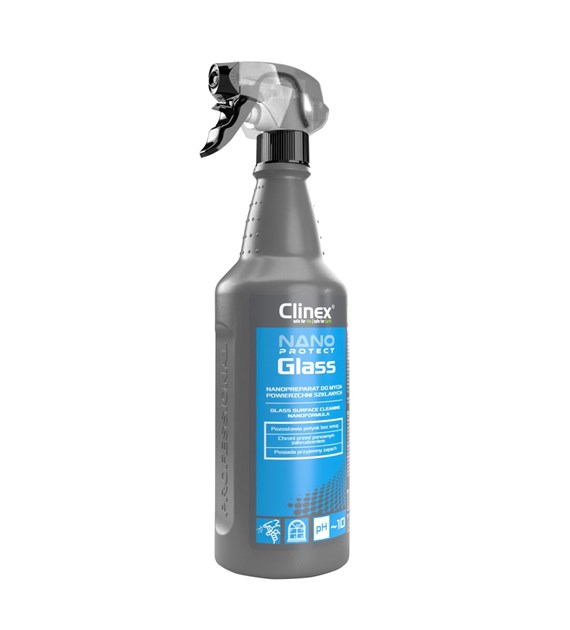 CLINEX NANO PROTECT GLASS Nanopreparat do mycia powierzchni szklanych 1L (76/6/1)