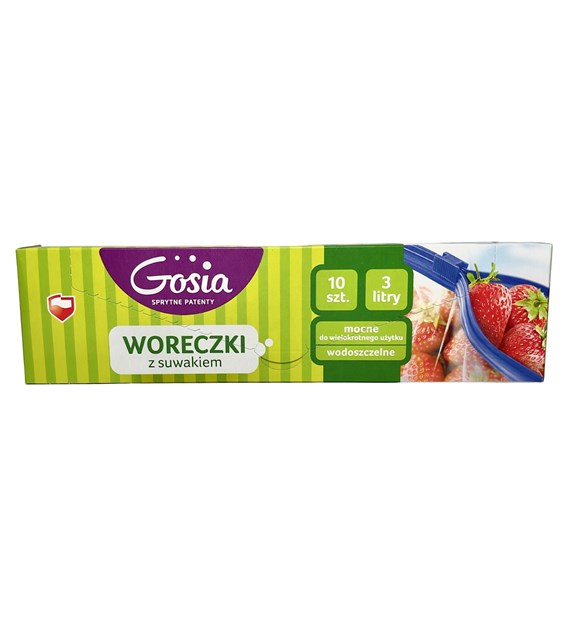 GOSIA Woreczki z suwakiem 3L (10szt)