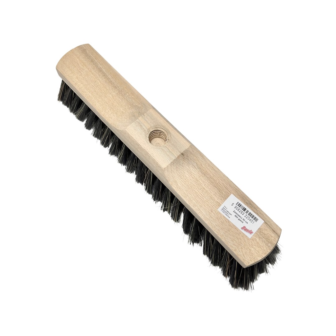 SZCZOTKA DREWNIANA DO ZAMIATANIA 30cm (GWINT UNIWERSALNY)