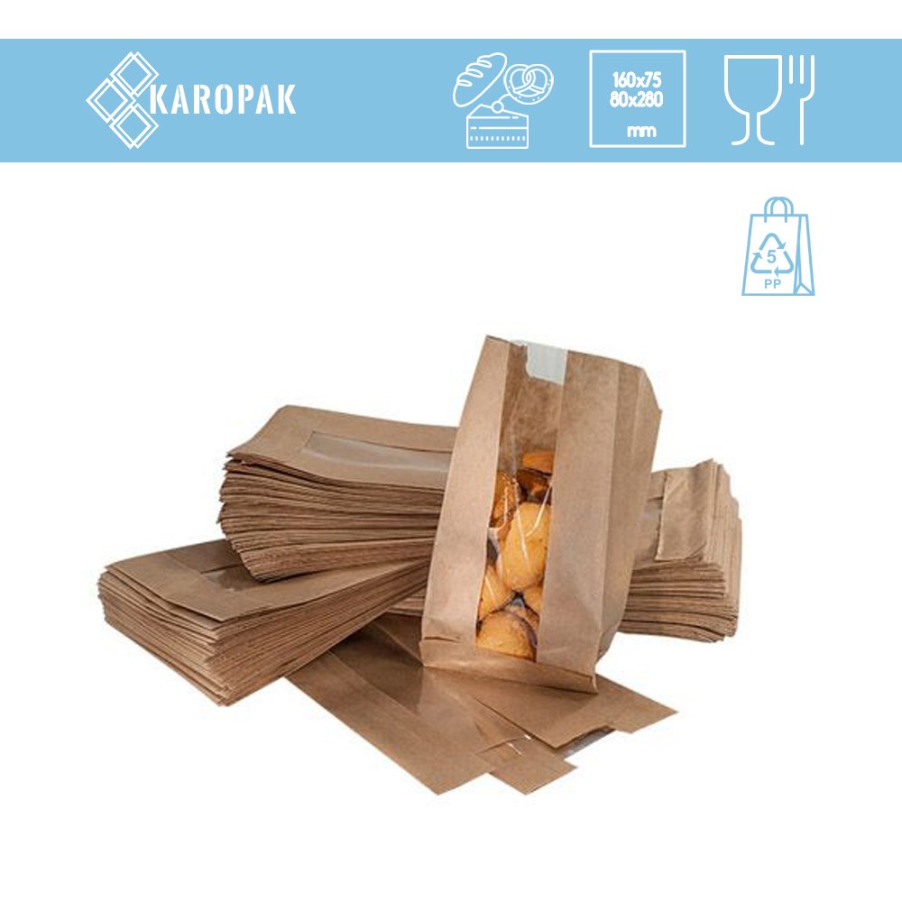 KRAM torba SZARA Z OKNEM 280x160x75/80 (_/1000/1)
