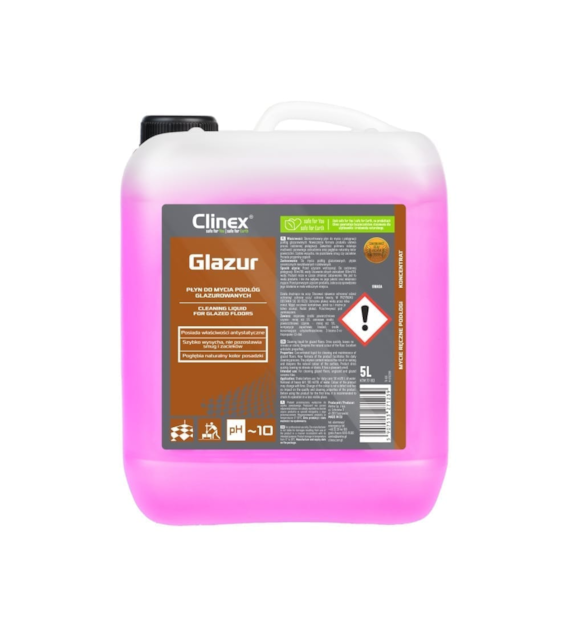 CLINEX GLAZUR Płyn do mycia podłóg glazurowanych 5L (96/1/1)