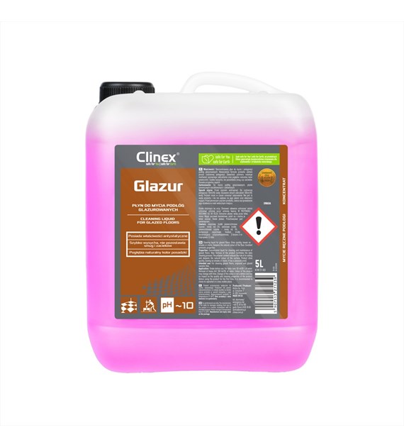 CLINEX GLAZUR Płyn do mycia podłóg glazurowanych 5L (96/1/1)