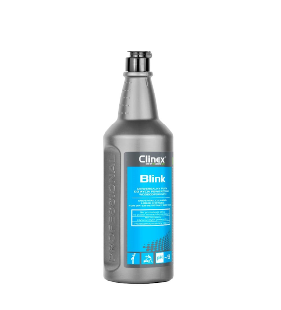 CLINEX BLINK Uniwersalny płyn do mycia powierzchni wodoodpornych 1L (76/6/1)